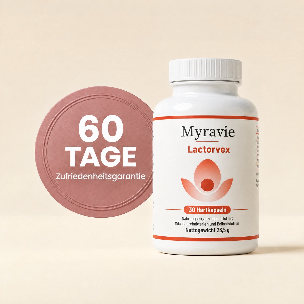 Myravie mit 60 Tage Zufriedenheitsgarantie